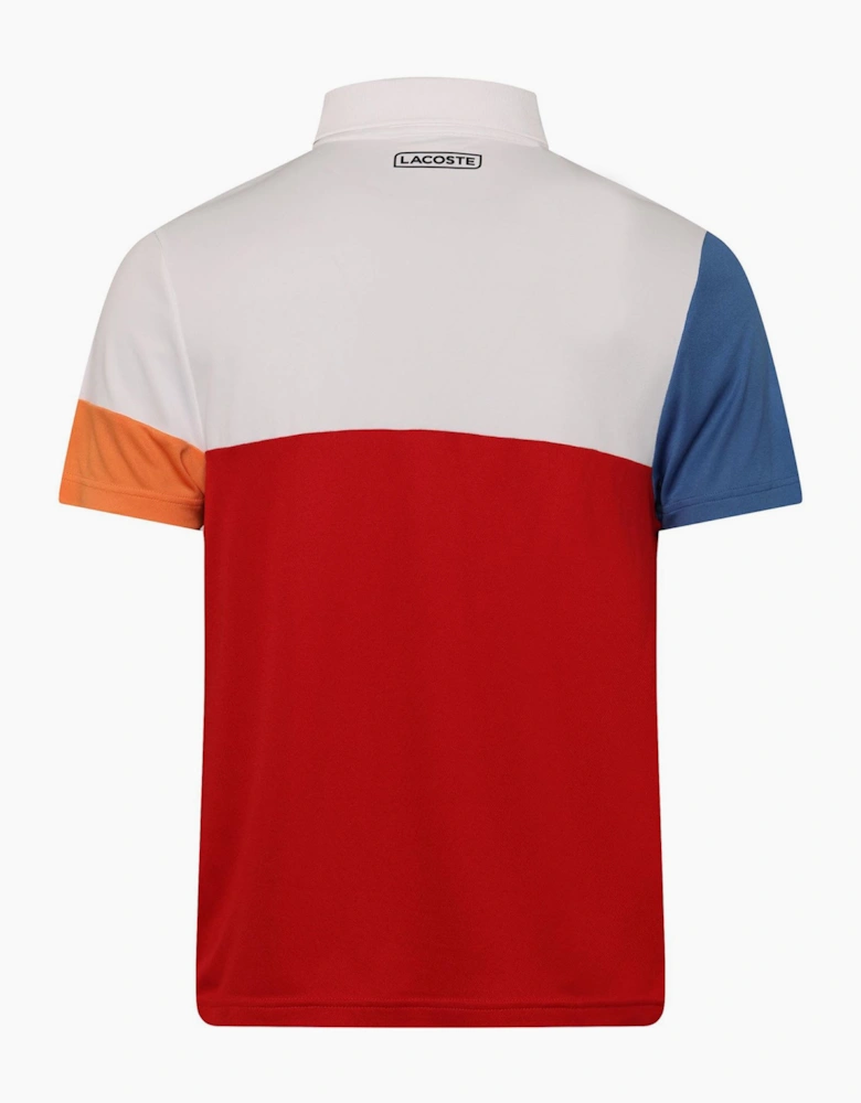 Sport Colour-Block Polo Shirt