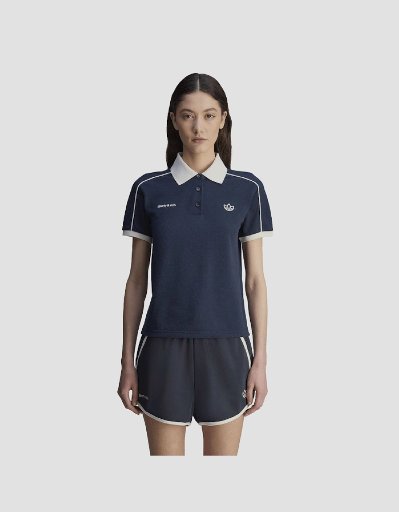 Sporty & Rich Polo T-Shirt