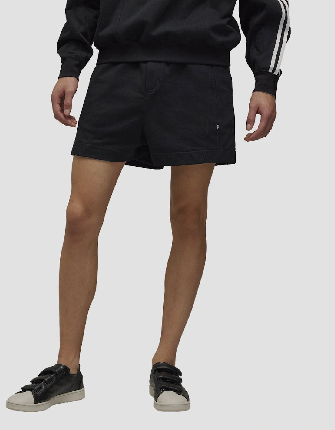 French Terry Cutline Shorts
