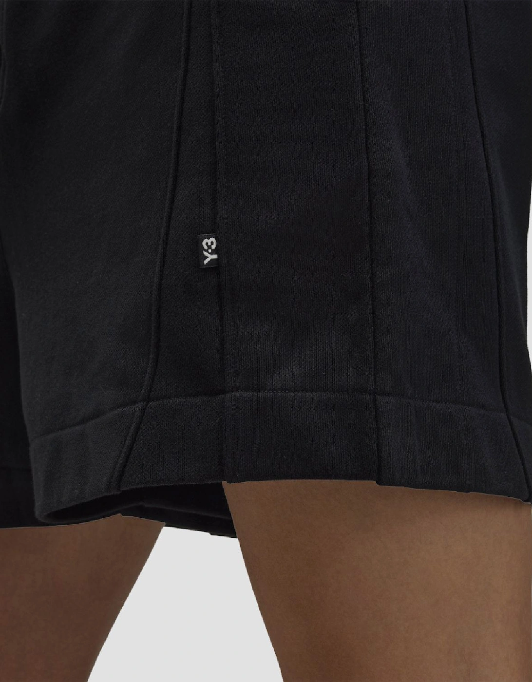 French Terry Cutline Shorts