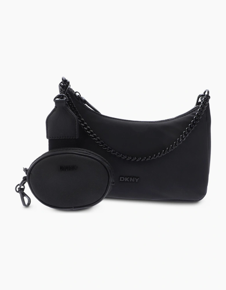 Cairo Md Pouchette Fluffy Crossbody Bag