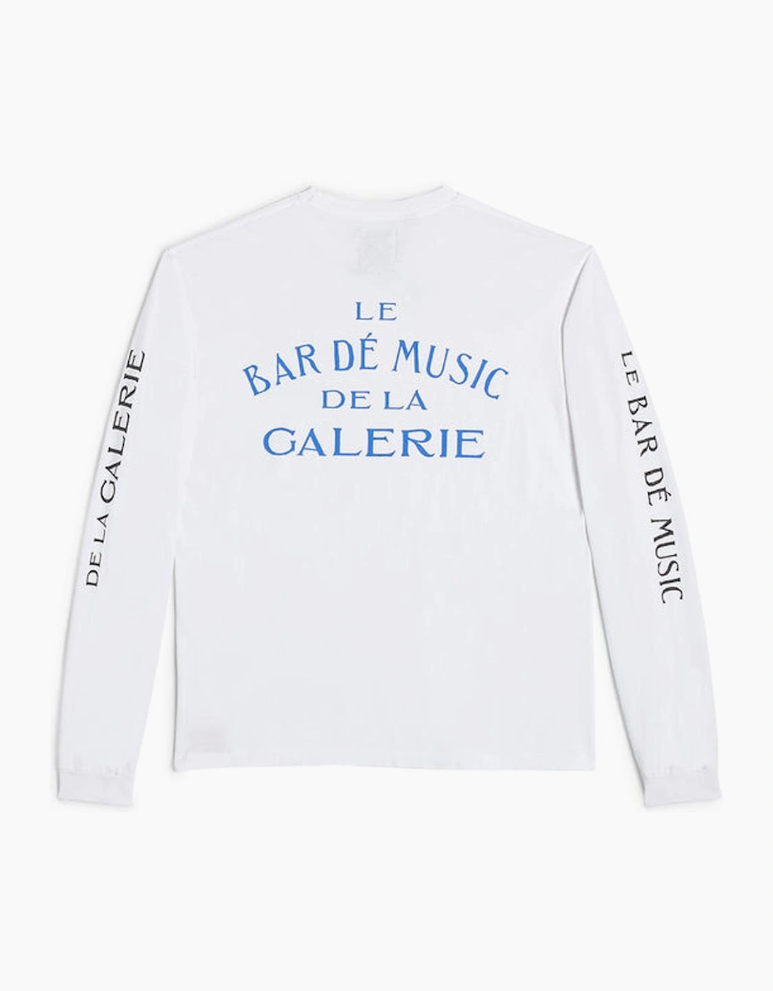 Le Bar Long Sleeve T-Shirt in White