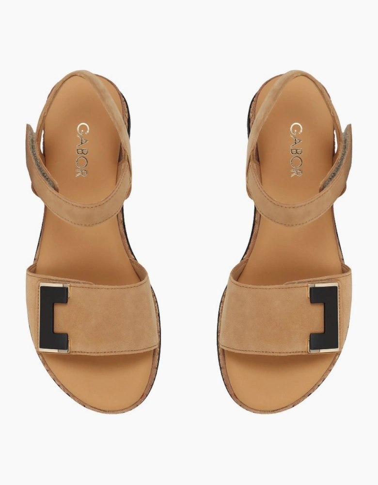 Shout Womens Wedge Heel Sandals