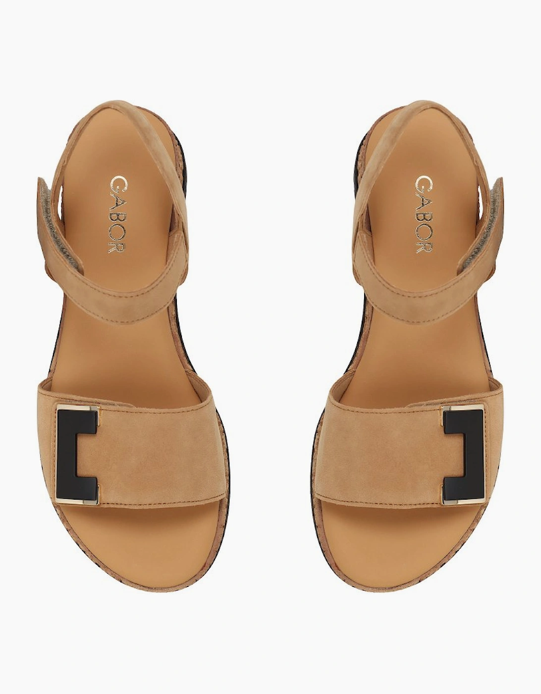 Shout Womens Wedge Heel Sandals