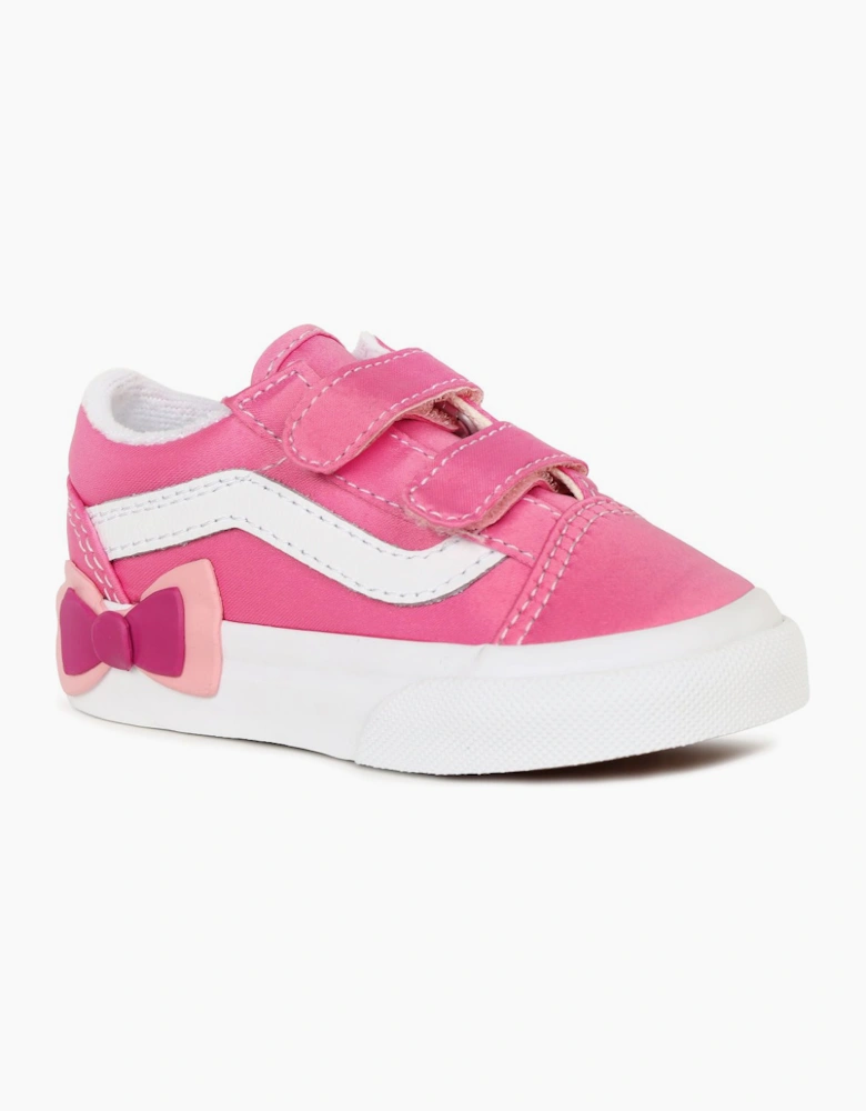 Old Skool Bow Girls Toddler Shoes