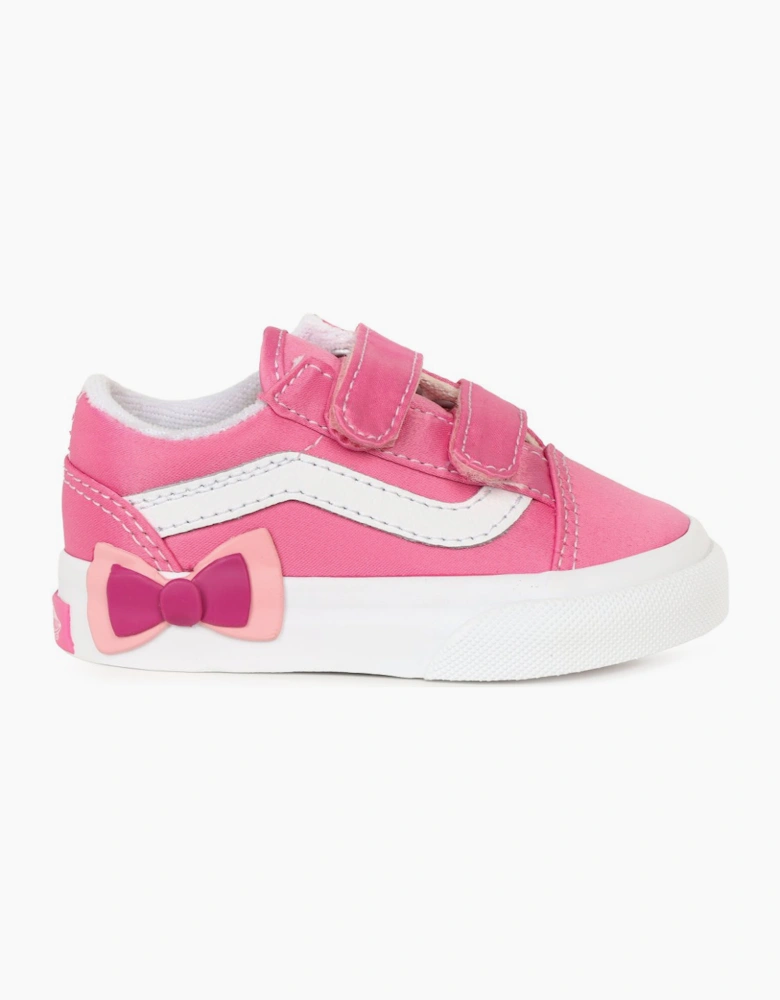 Old Skool Bow Girls Toddler Shoes