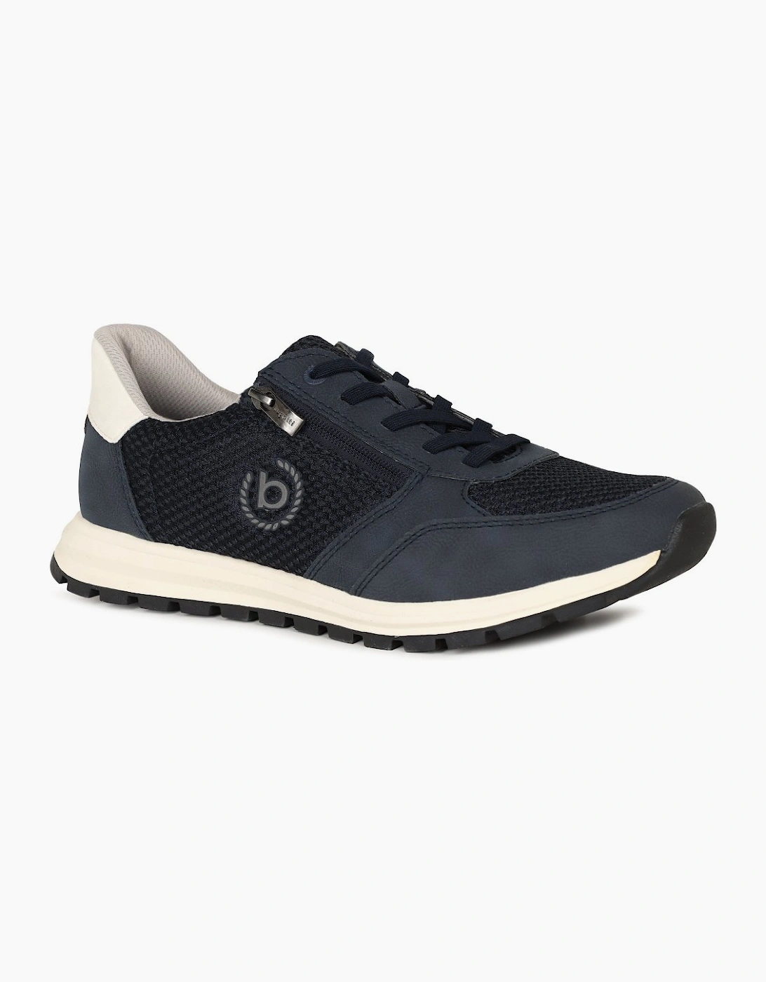 Bugatti Men's Navy Knit Runners Trainers - Size: 11