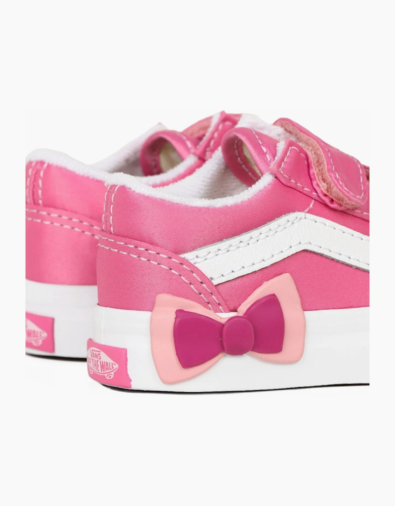 Old Skool Bow Girls Toddler Shoes