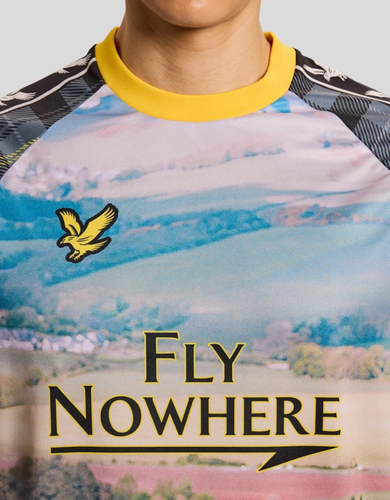 Sheep Graphic Long Sleeve Football Jersey