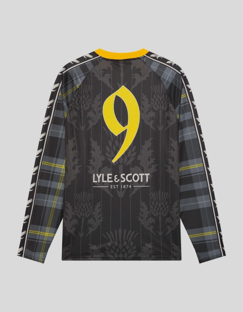 Sheep Graphic Long Sleeve Football Jersey