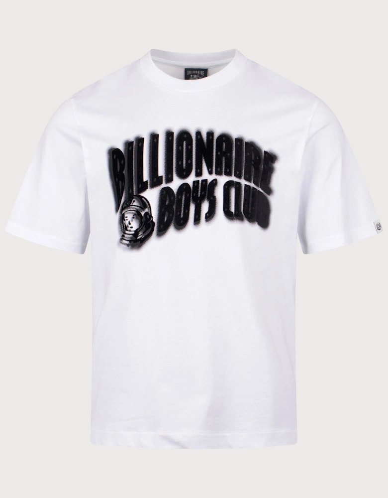 Oversized Distorted Arch Logo T-Shirt