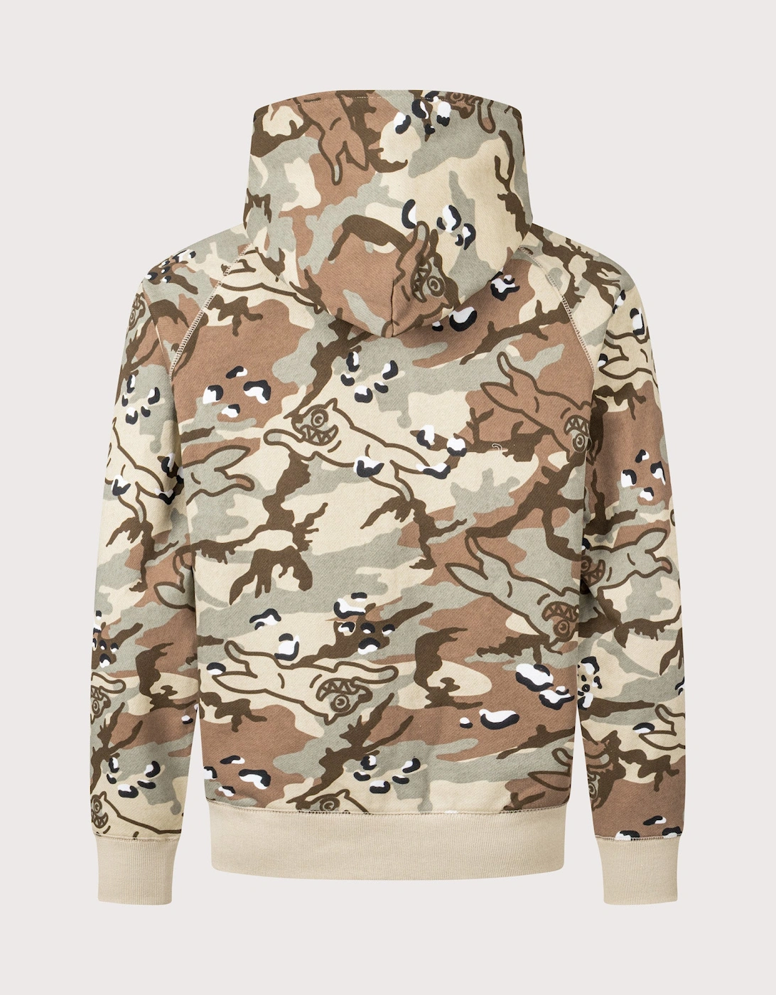 Choc Chip Running Dog Zip Through Hoodie