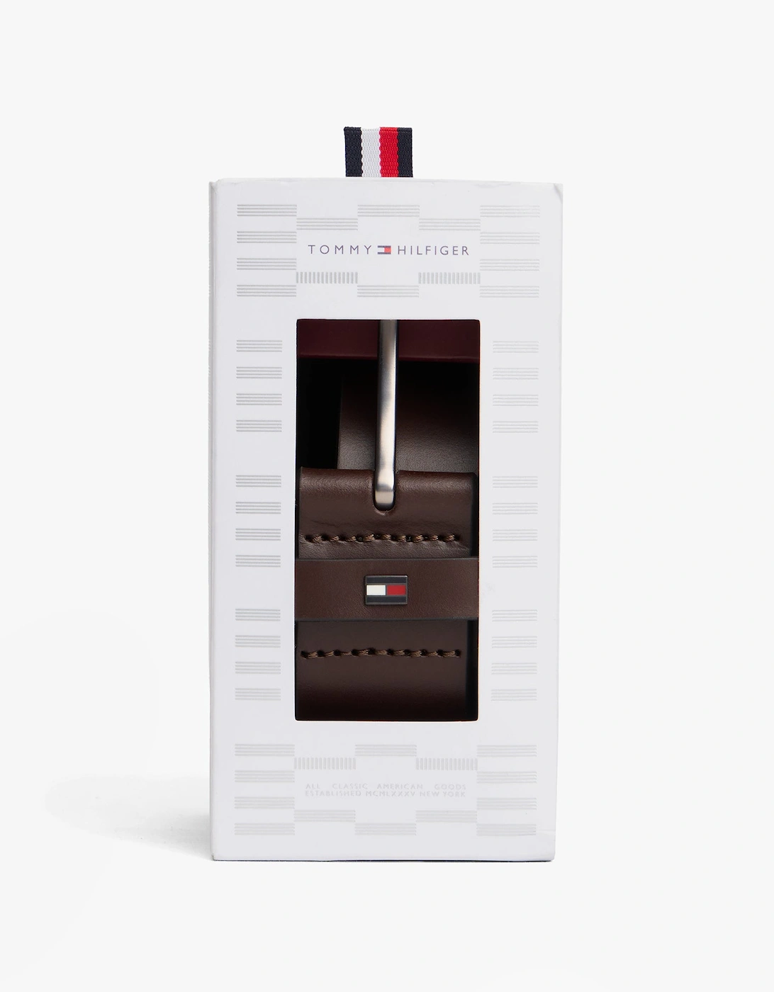 DENTON Leather Belt Gift Box Brown