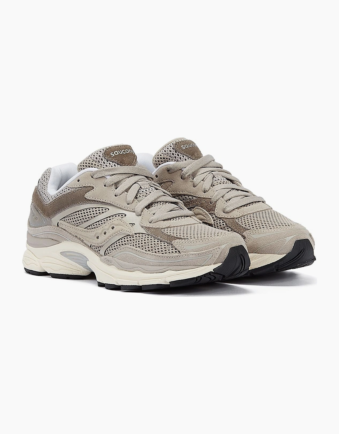 Saucony Unisex Grey Progrid Omni 9 Premium Trainers  Size 8