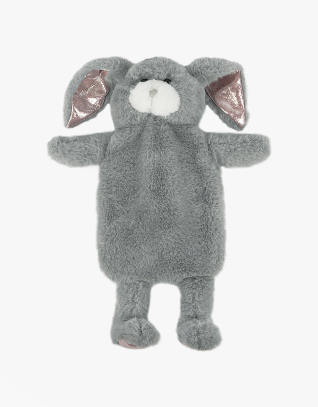 Totes Totes NOVELTY HOT WATER BOTTLE Bunny - Grey