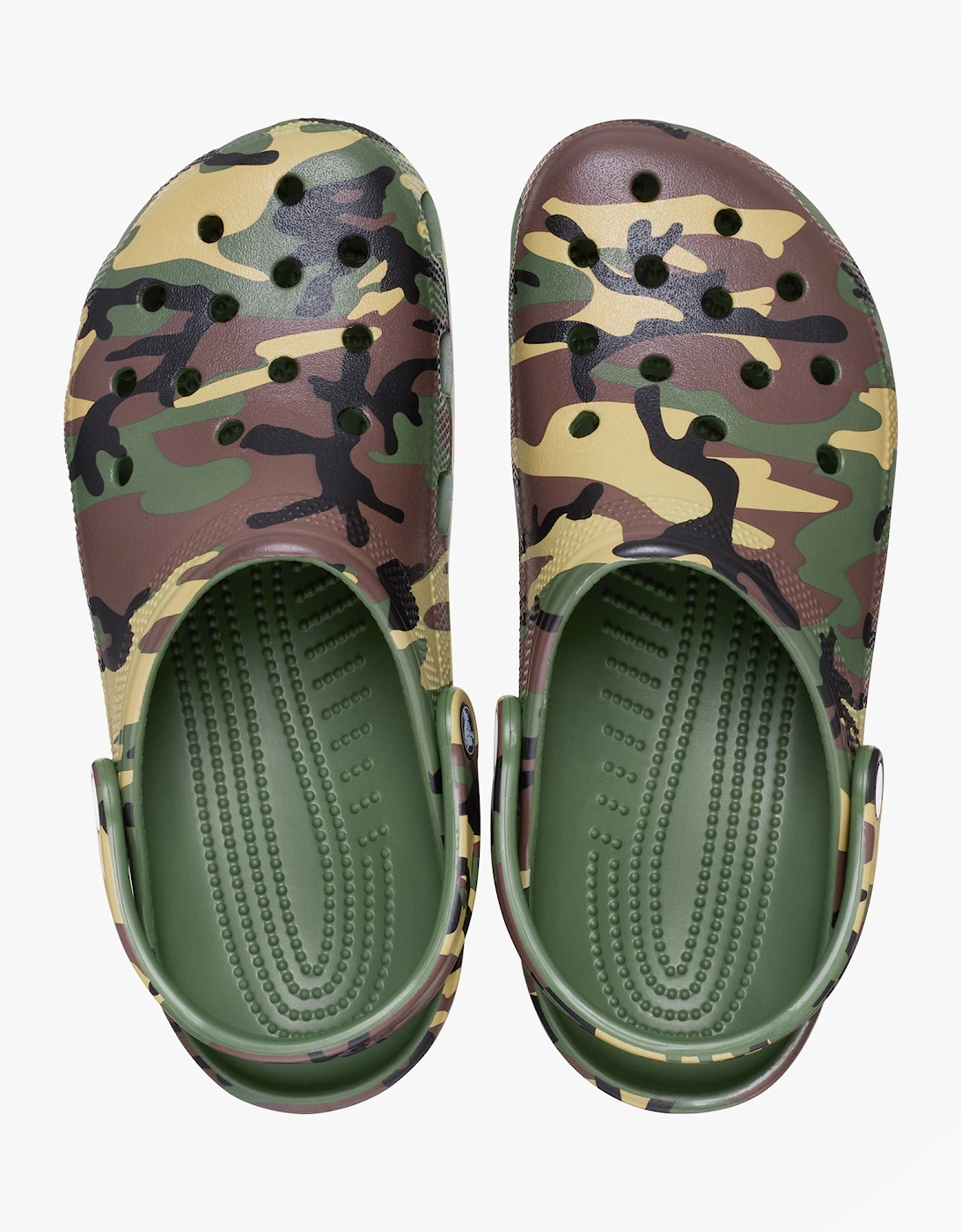 CLASSIC CAMOUFLAGE Unisex Adults Clogs Sandals Army Green/Multi