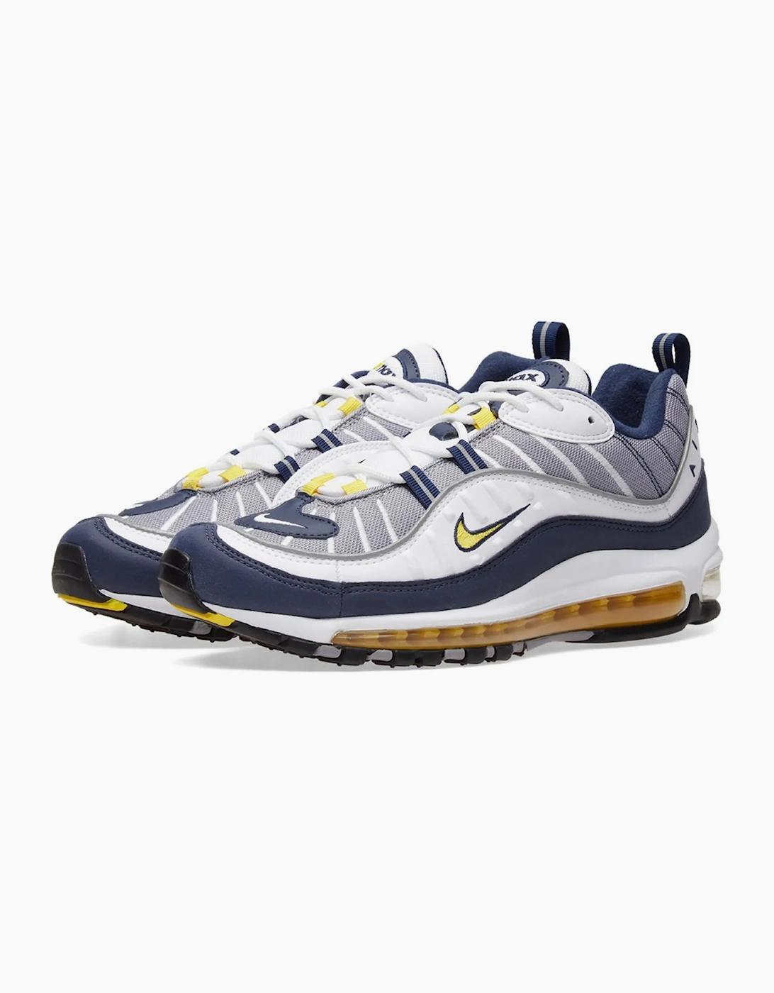 Air Max 98 “Tour Yellow” - White / Tour Yellow / Midnight Navy