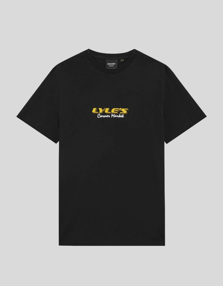 Back Print Graphic T-Shirt