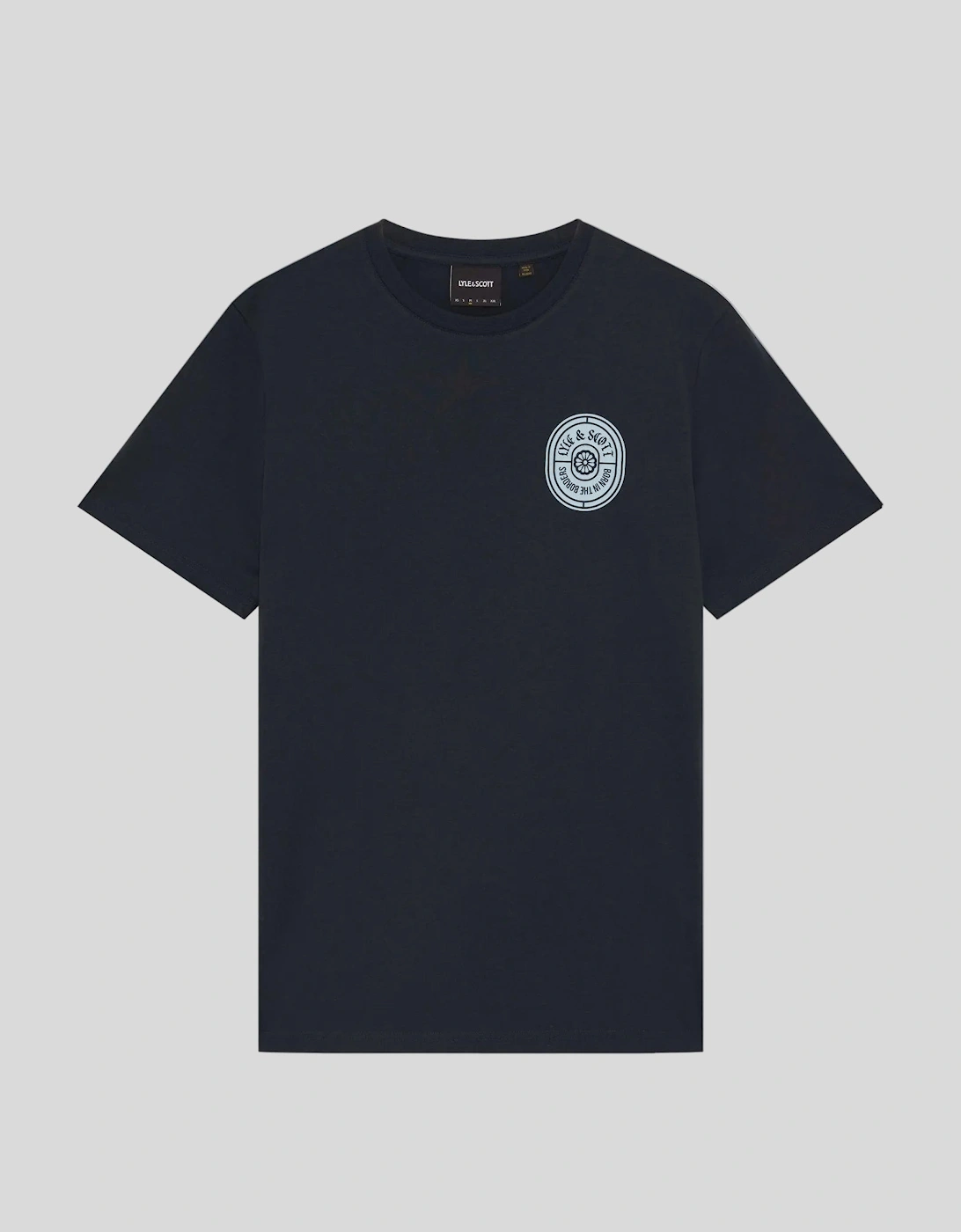 Graphic Badge Cotton T-Shirt