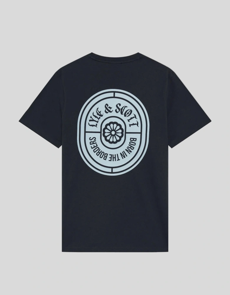 Graphic Badge Cotton T-Shirt