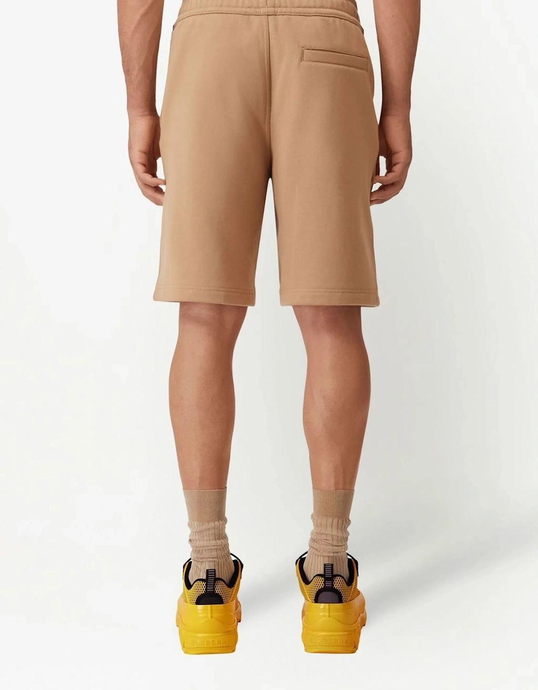 Sweat Track Shorts Brown