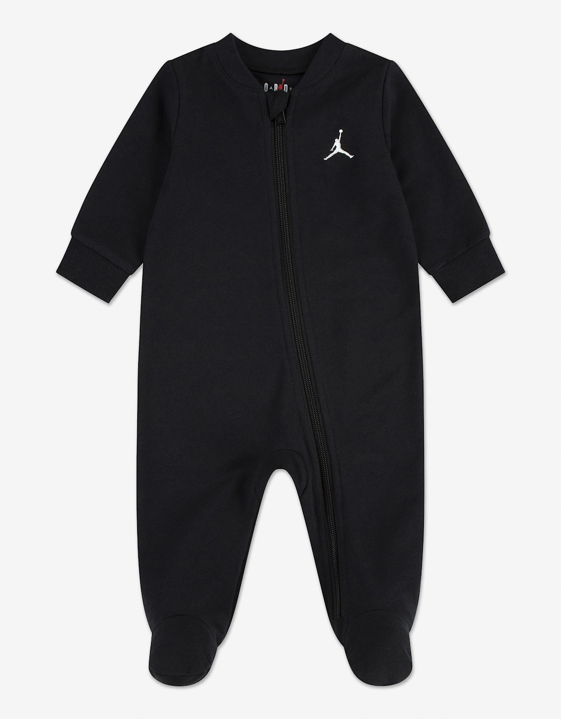 Jordan Baby Jumpman Footed Coverall in Black, 5 of 4