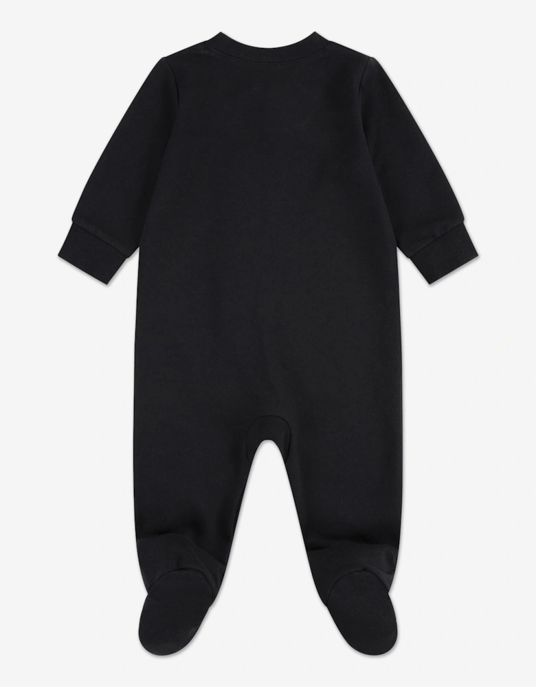 Jordan Baby Jumpman Footed Coverall in Black