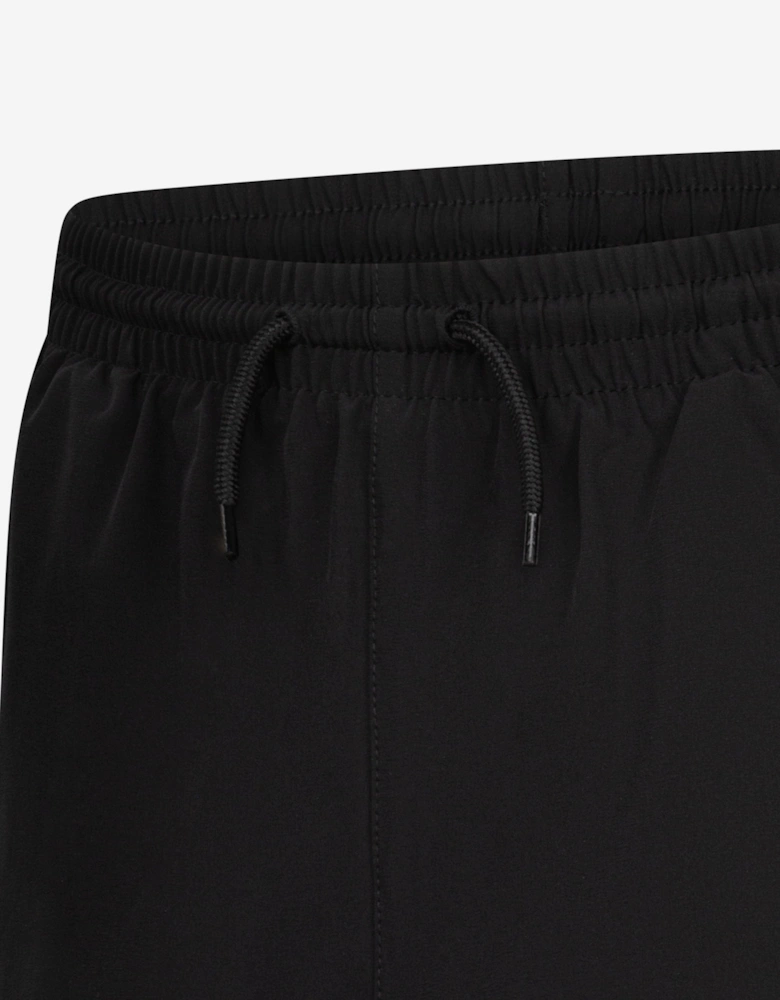 Jordan Boys MJ Jumpman Woven Play Shorts in Black