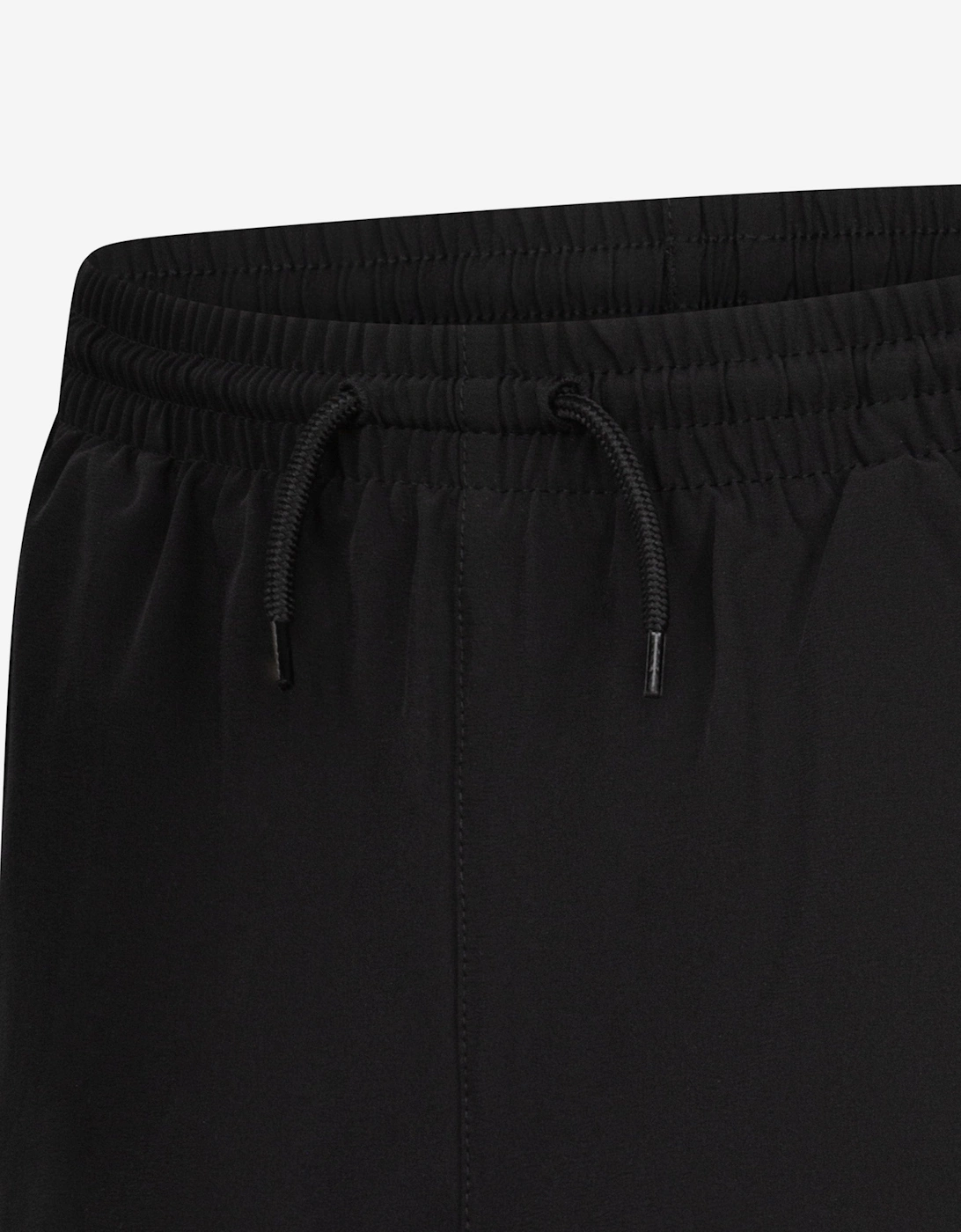 Jordan Boys MJ Jumpman Woven Play Shorts in Black