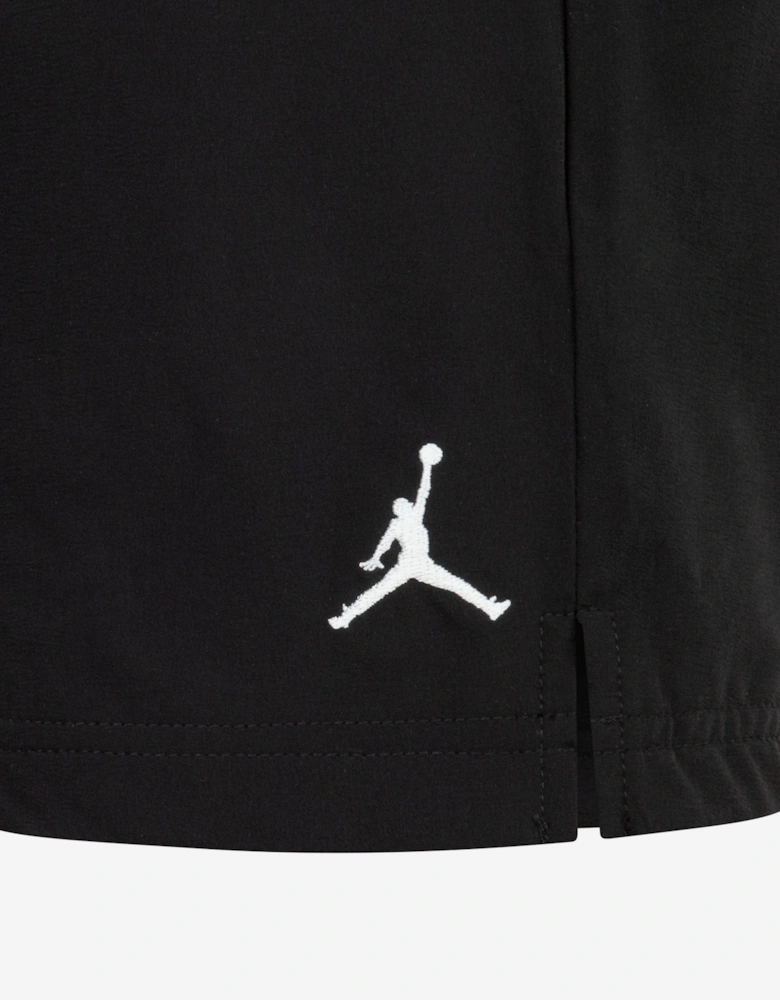 Jordan Boys MJ Jumpman Woven Play Shorts in Black