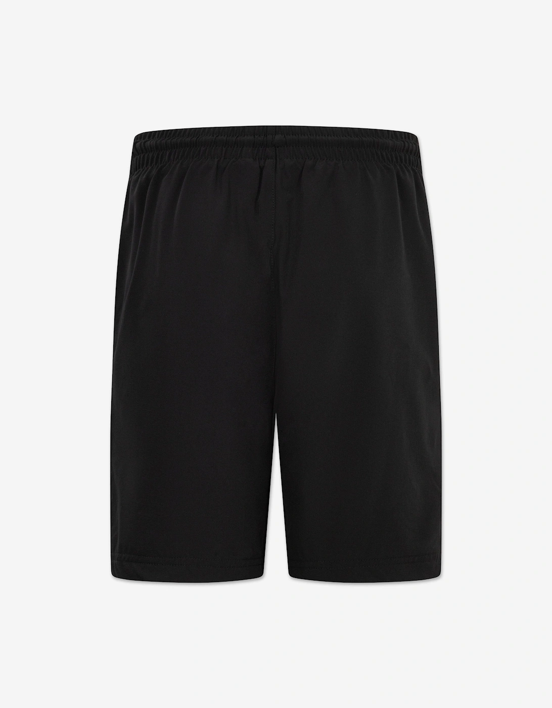Jordan Boys MJ Jumpman Woven Play Shorts in Black