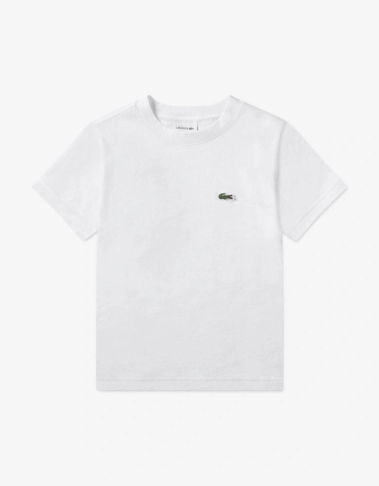 Boys Logo T-Shirt in White