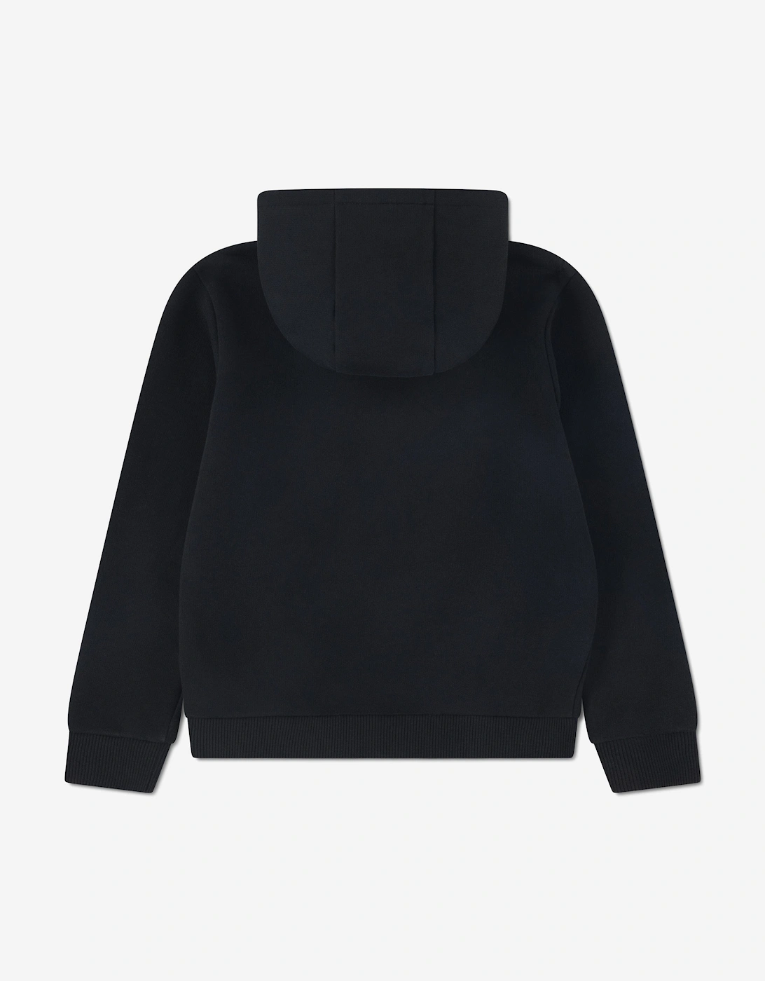 Boys Core Fleece Pullover Hoodie in Black