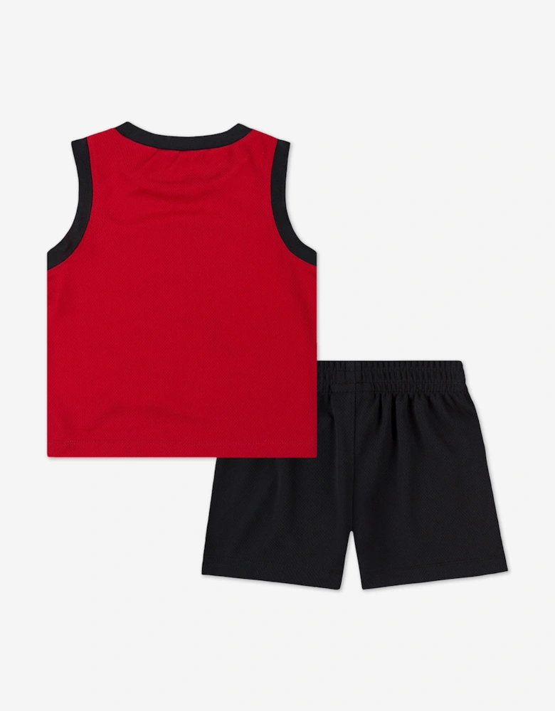 Jordan Boys 23 Jersey Short Set in Black
