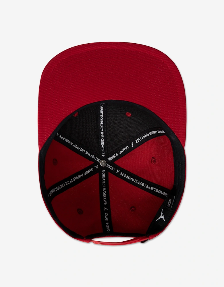 Jordan Kids Jumpman Snapback in Red