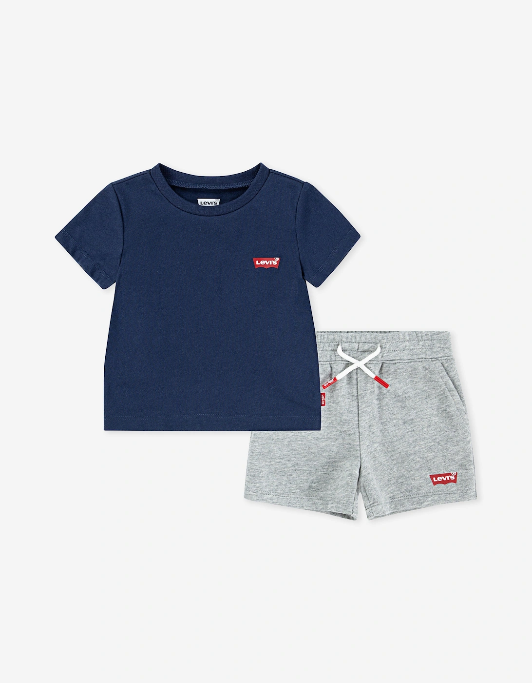 Baby Boys Batwing T-Shirt and Shorts Set in Navy, 5 of 4