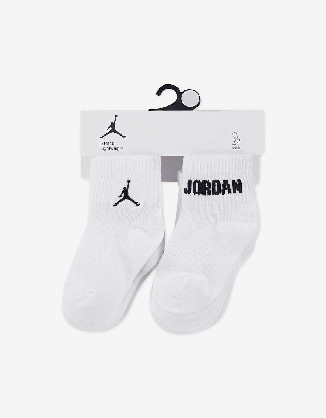 Jordan Baby Tod Everyday Essential Socks Set in White