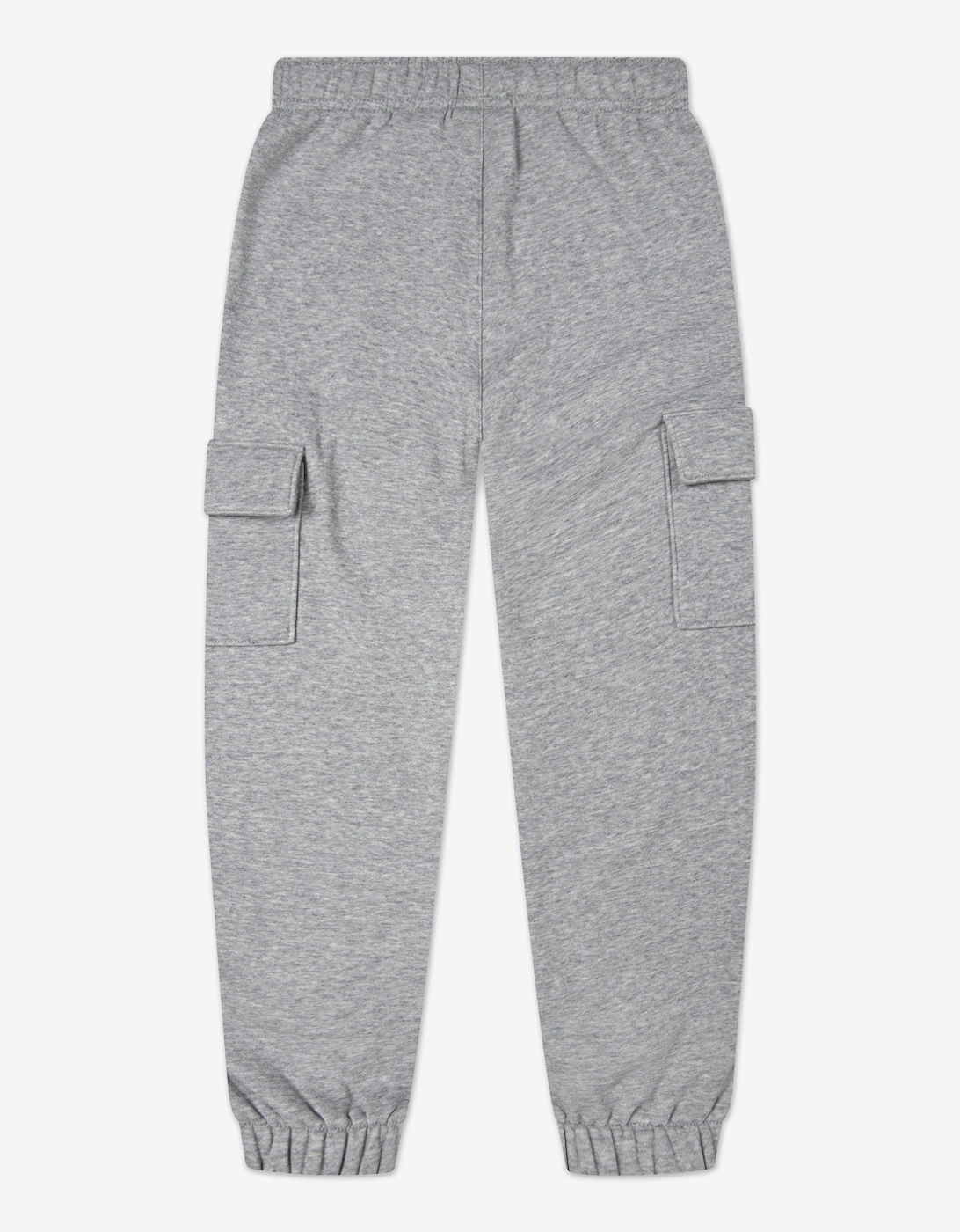 Boys Cargo Fleece Joggers in Grey