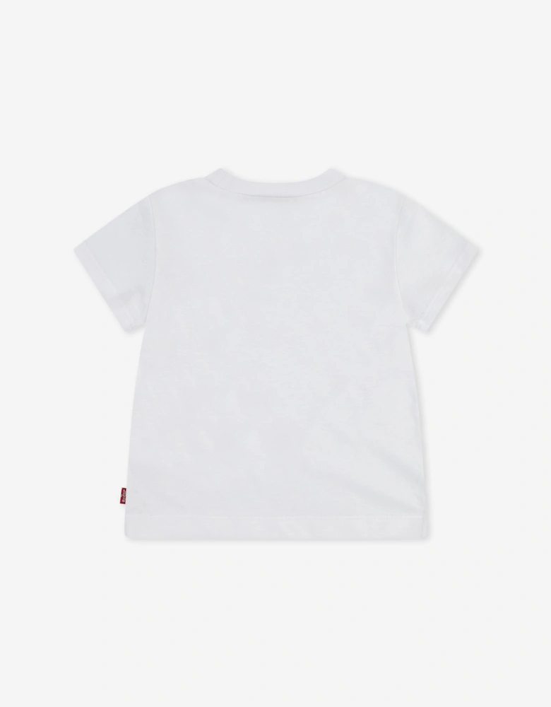 Baby Boys My First Batwing T-Shirt in White