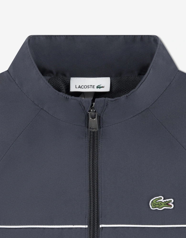 Boys Monogram Wind Tracksuit in Grey