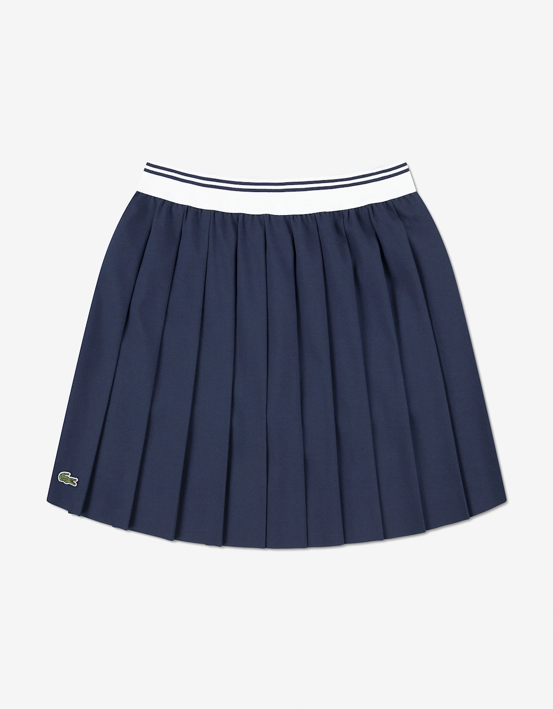 Girls Pleated Skirt in Navy, 6 of 5