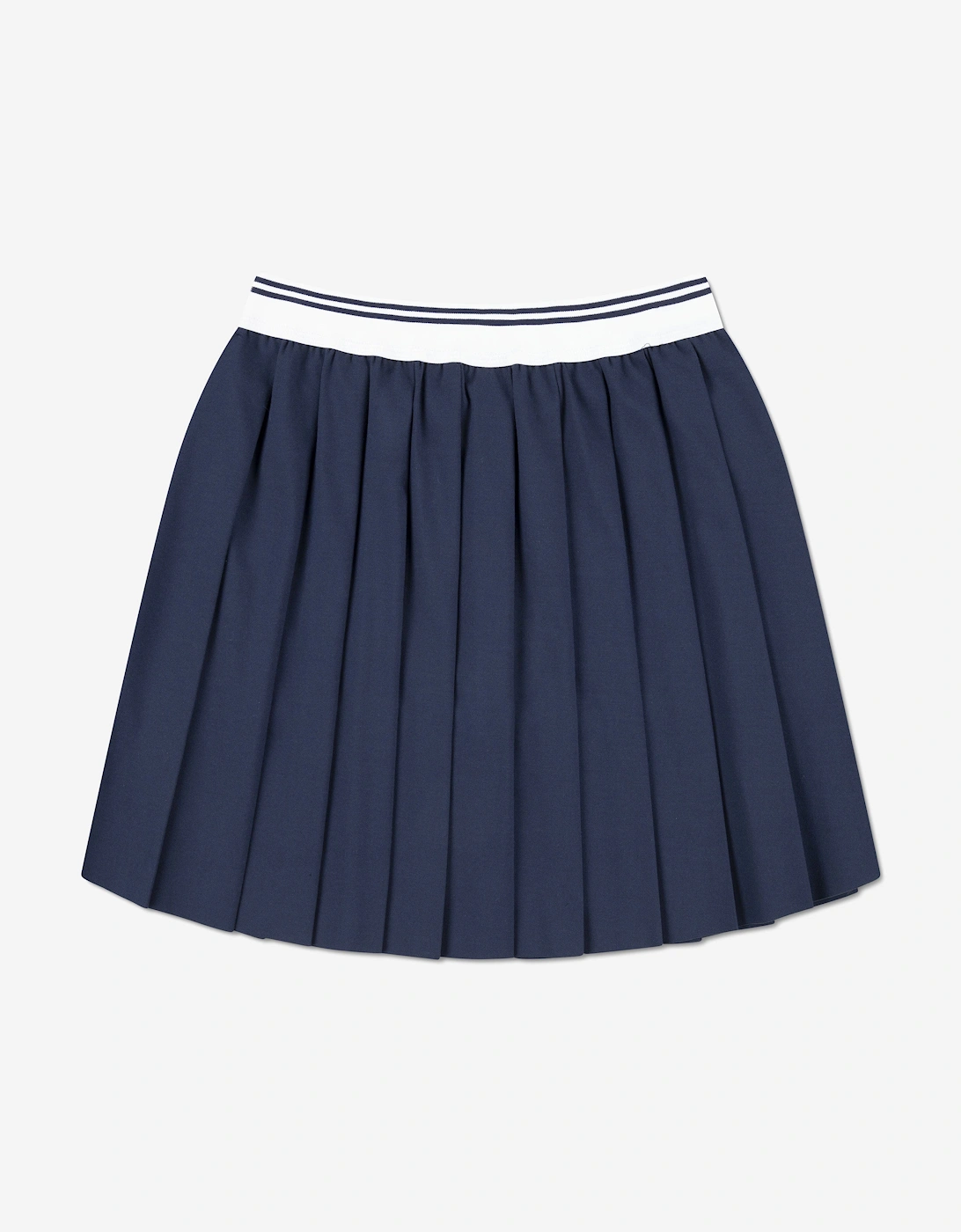 Girls Pleated Skirt in Navy