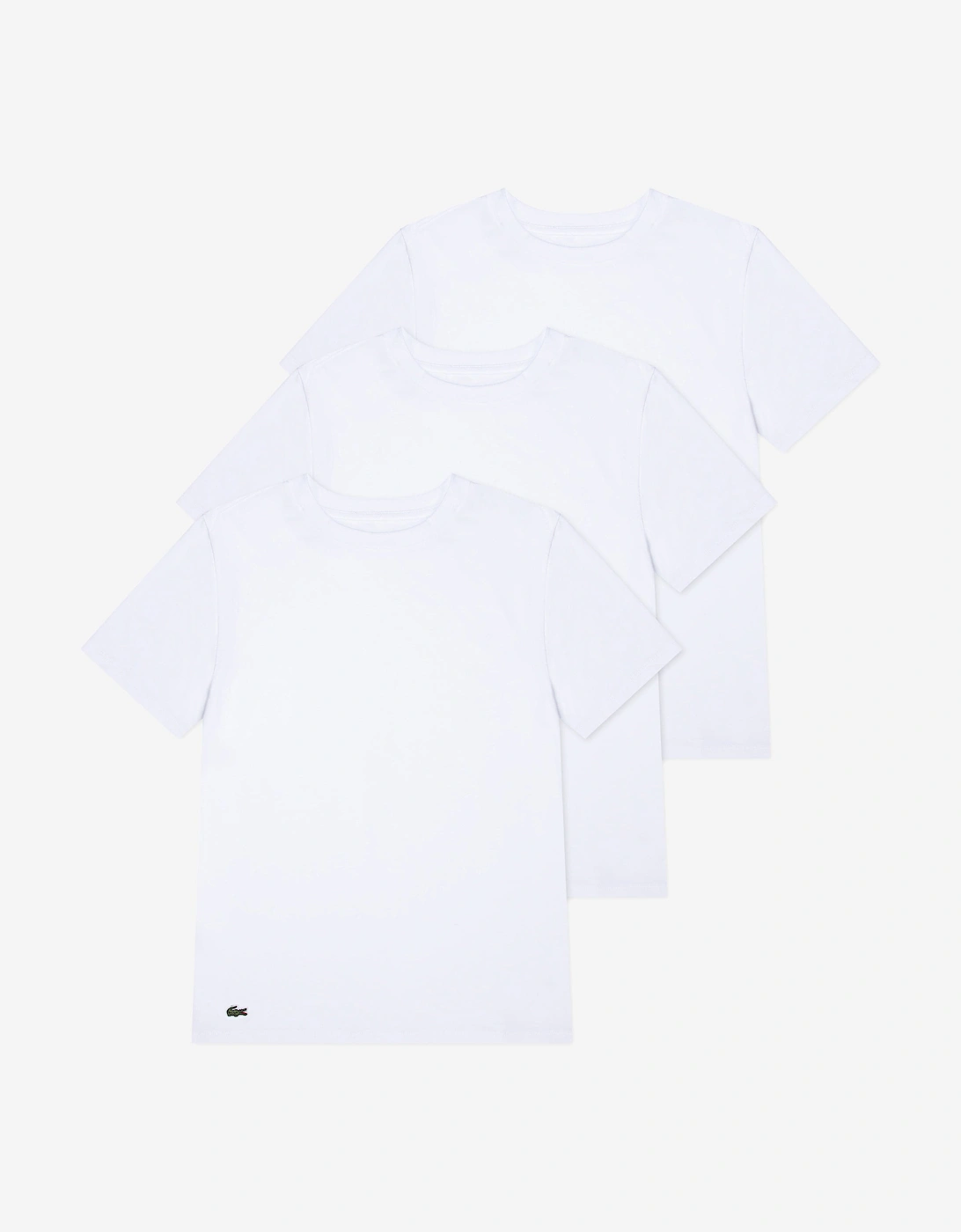 Boys 3 Pack Cotton T-Shirt Set in White, 4 of 3