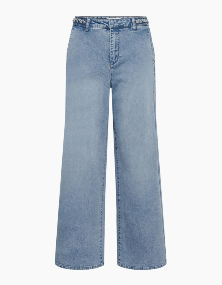 Visti pant with braiding in 30' length