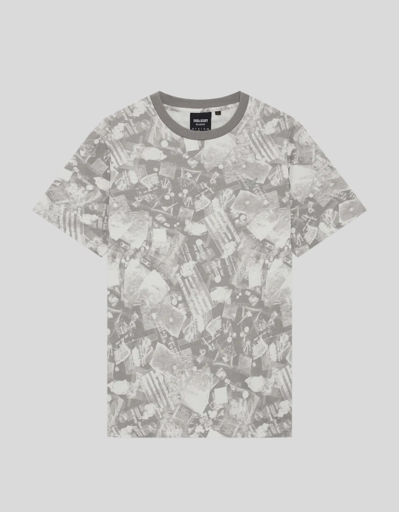 Industrial Graphic Print T-Shirt