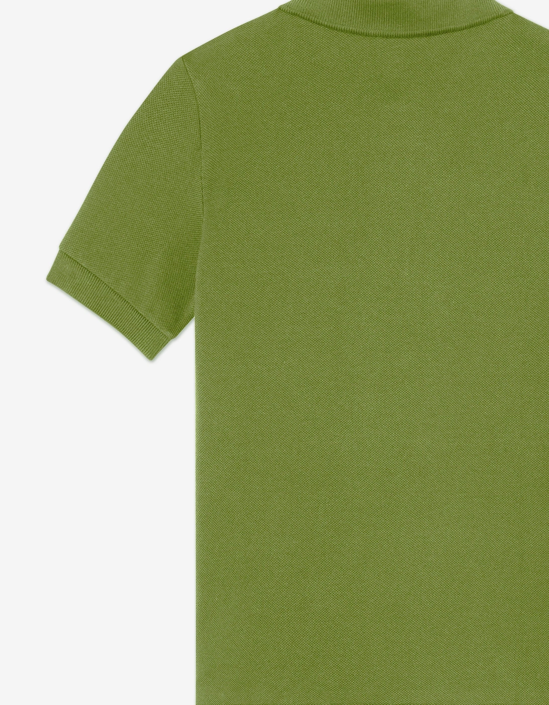 Boys Pique Polo Shirt in Green