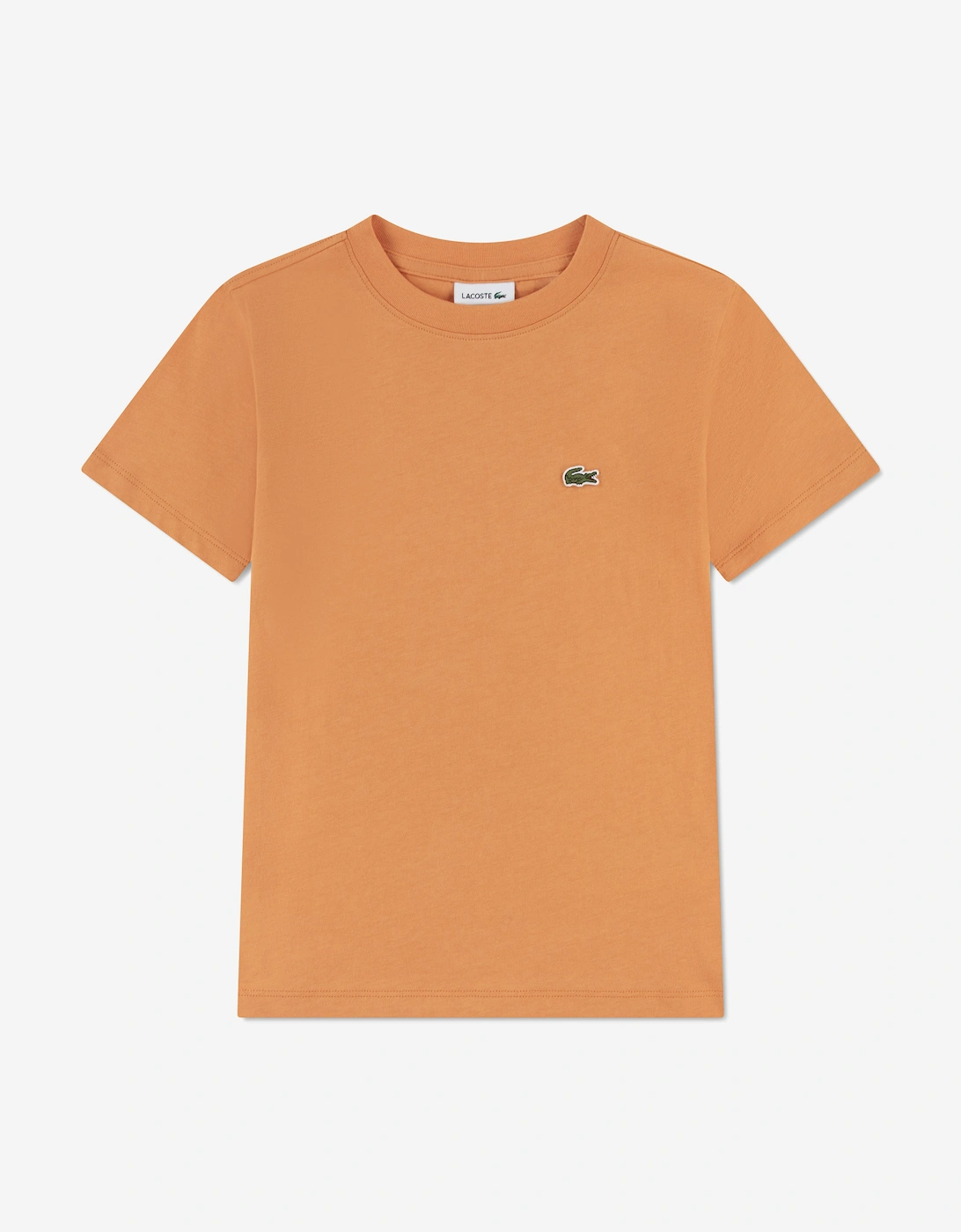 Boys Logo T-Shirt in Orange, 6 of 5