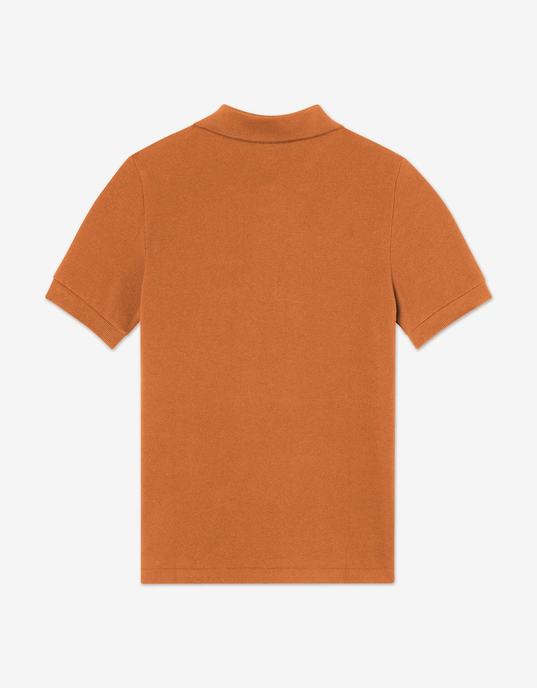 Boys Pique Polo Shirt in Orange