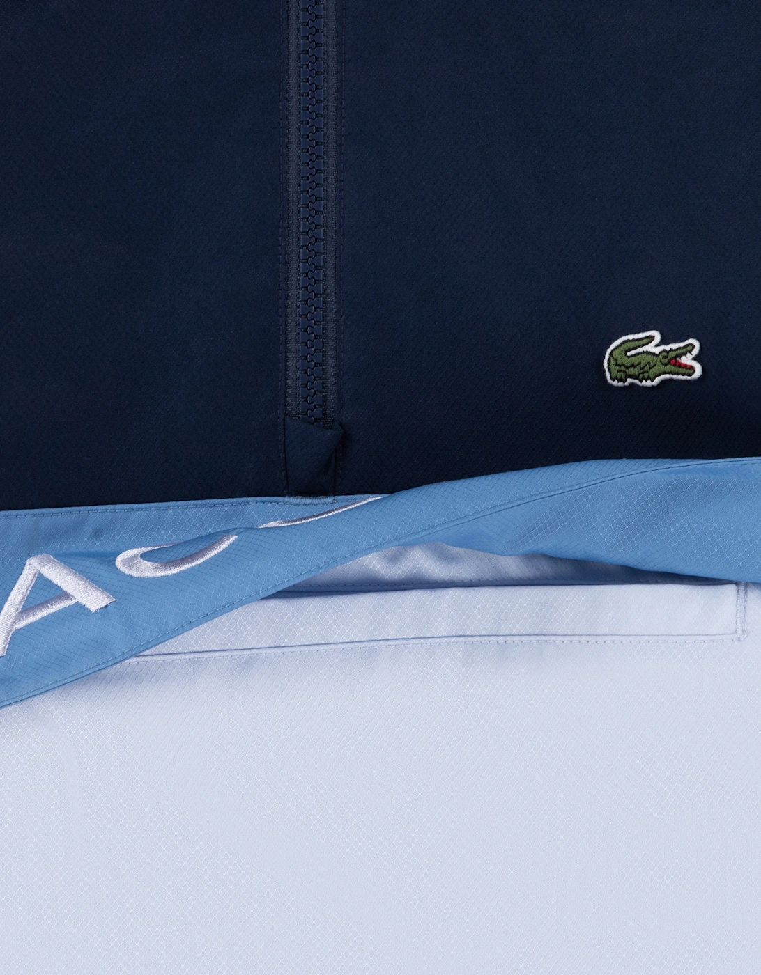 Boys Packable Pullover Jacket in Navy