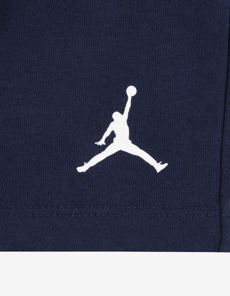 Jordan Boys Jumbo Jumpman Short Set in Blue